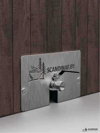Ледяная купель Scandinaf Arctic 100B, 1-2 чел., AISI 304, коричневый